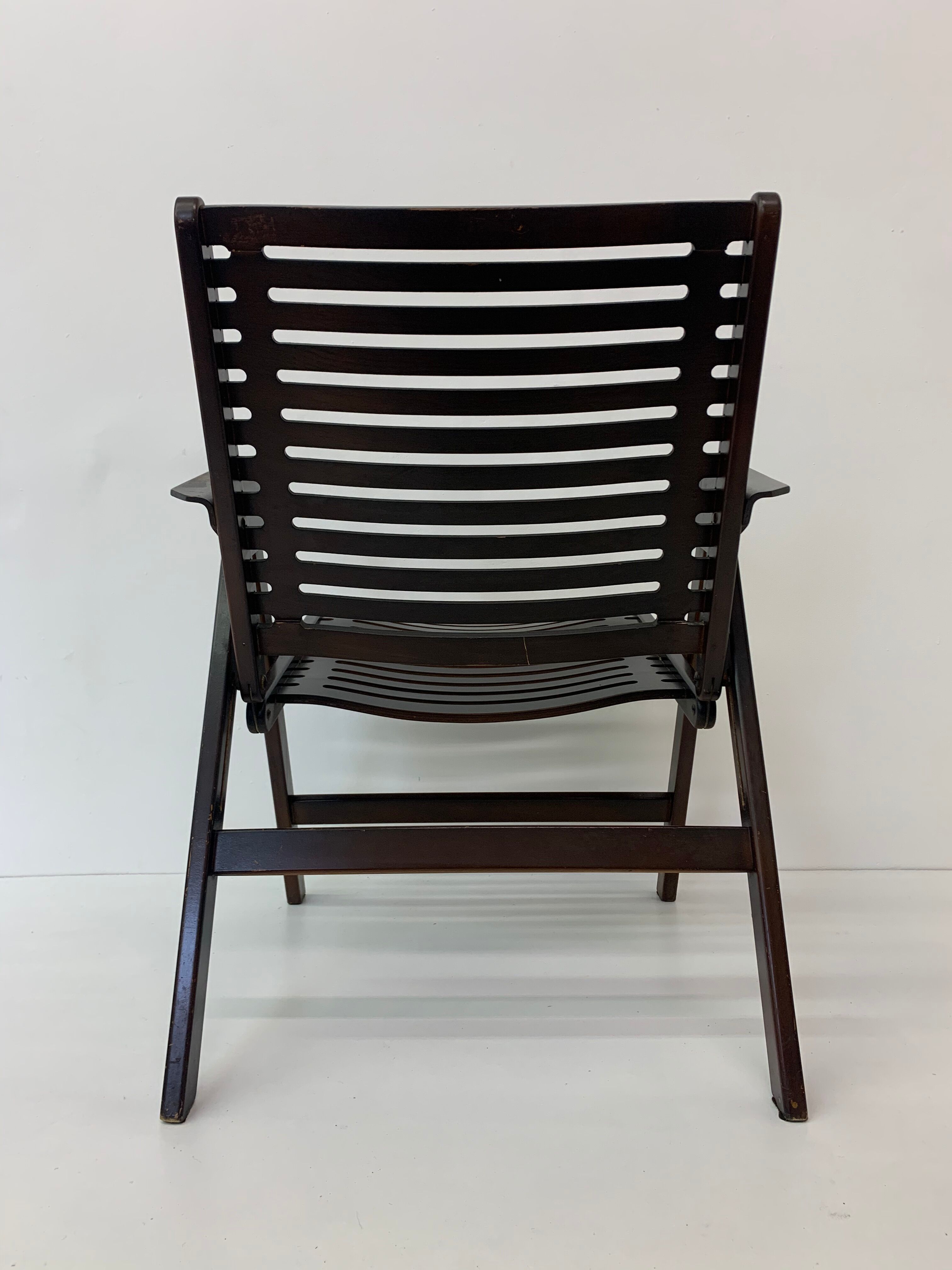 Fauteuil pliant Niko Kralj Rex, milieu du siècle, années 1950