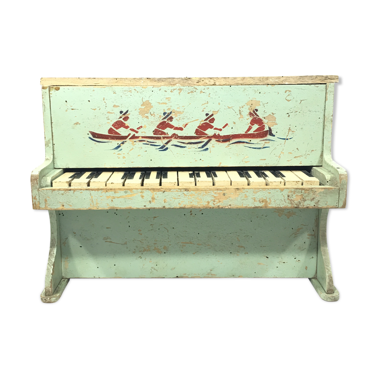 Child wooden piano