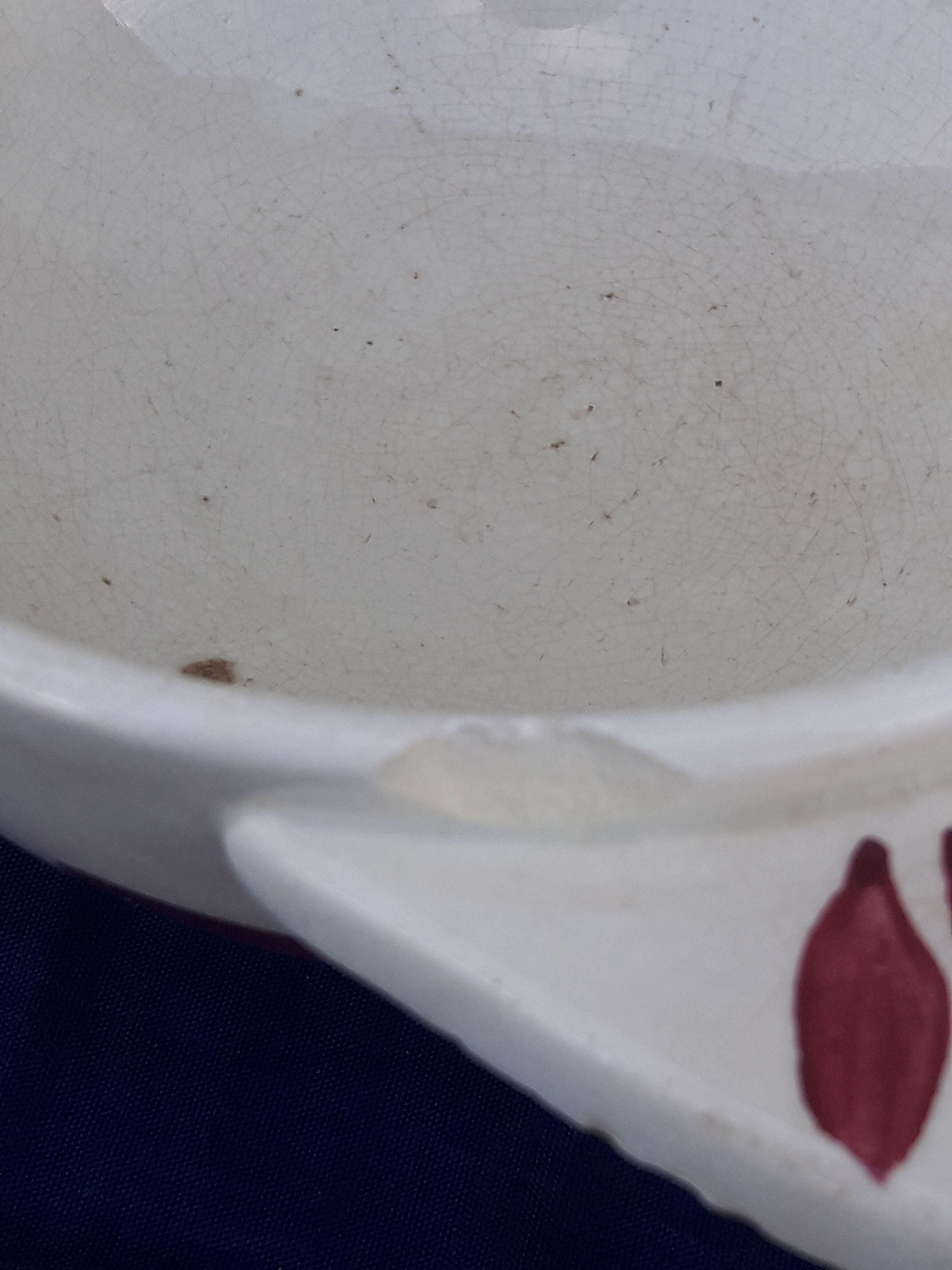 Gien model Briare earthenware ear bowl