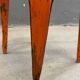 Set of 6 industrial metal dining chairs by Joseph Mathieu, painted steel, 1920s, France