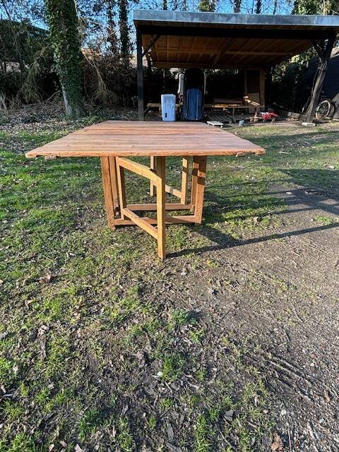 folding table - Sweden, early 19th century