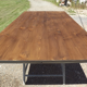 Industrial Table Iron and Wood