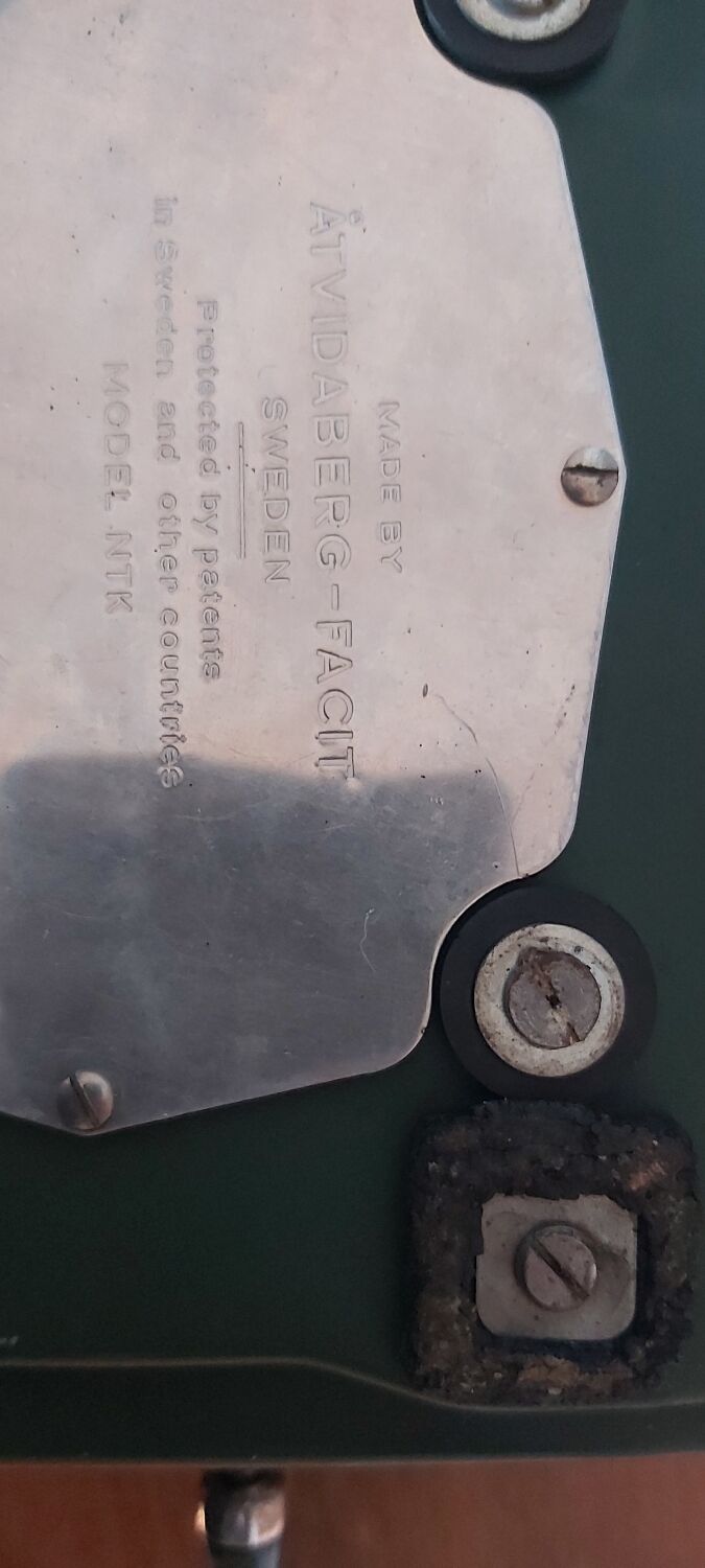 FACIT Vintage Calculator