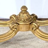 Table de milieu en bois doré, style Louis XV – fin XIXème