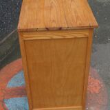 Solid wood chest of drawers 1970