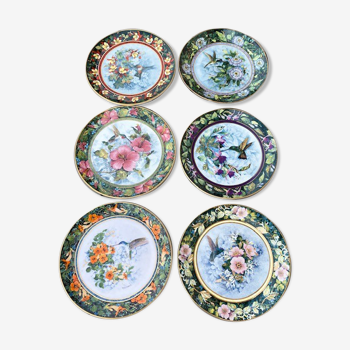 Set de 6 assiettes en porcelaine Theresa Politowicz - Royal Doulton