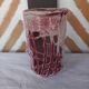 Original enamelled earthenware vase
