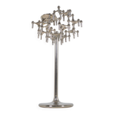 Vintage XL floor candlestick by Fritz Nagel for BMF, 1970s
