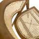 Curved 'Wabisabi' dining chair