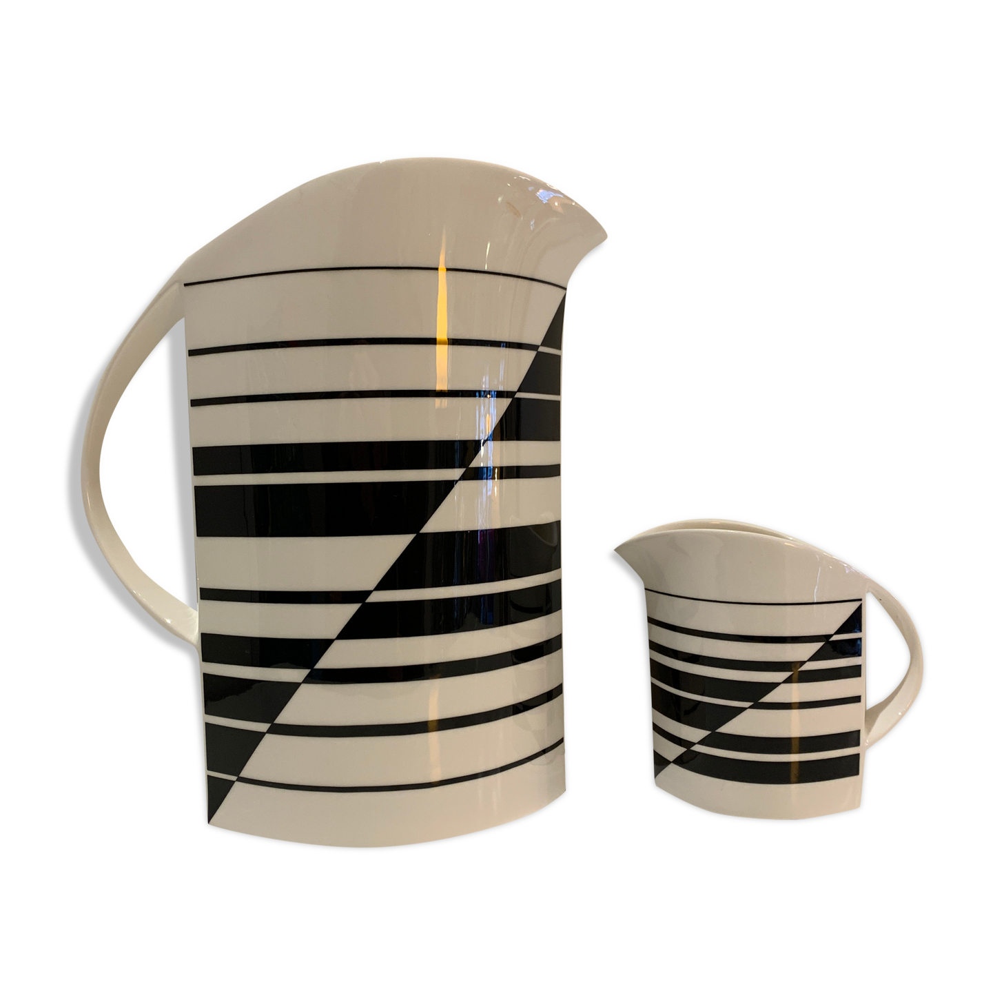 Verse tea coffee and milk pot Villeroy and Boch, Linea collection