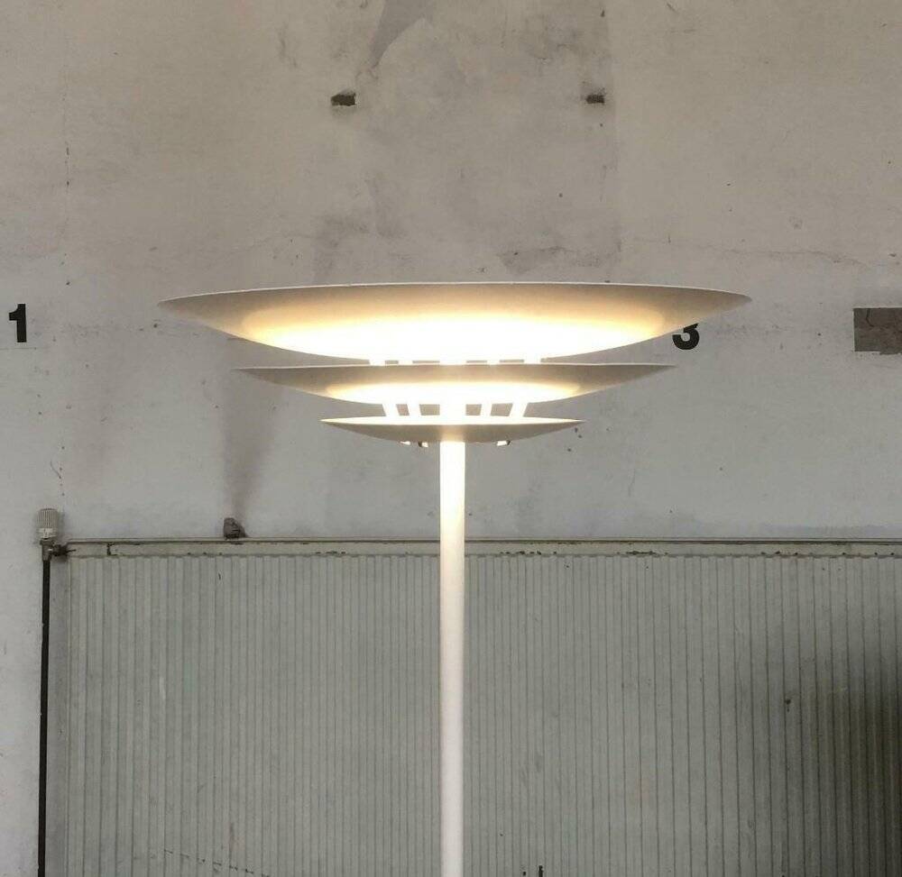 Vintage floor lamp model Oslo by Kurt Norregaard for Louis Poulsen, 1990s.