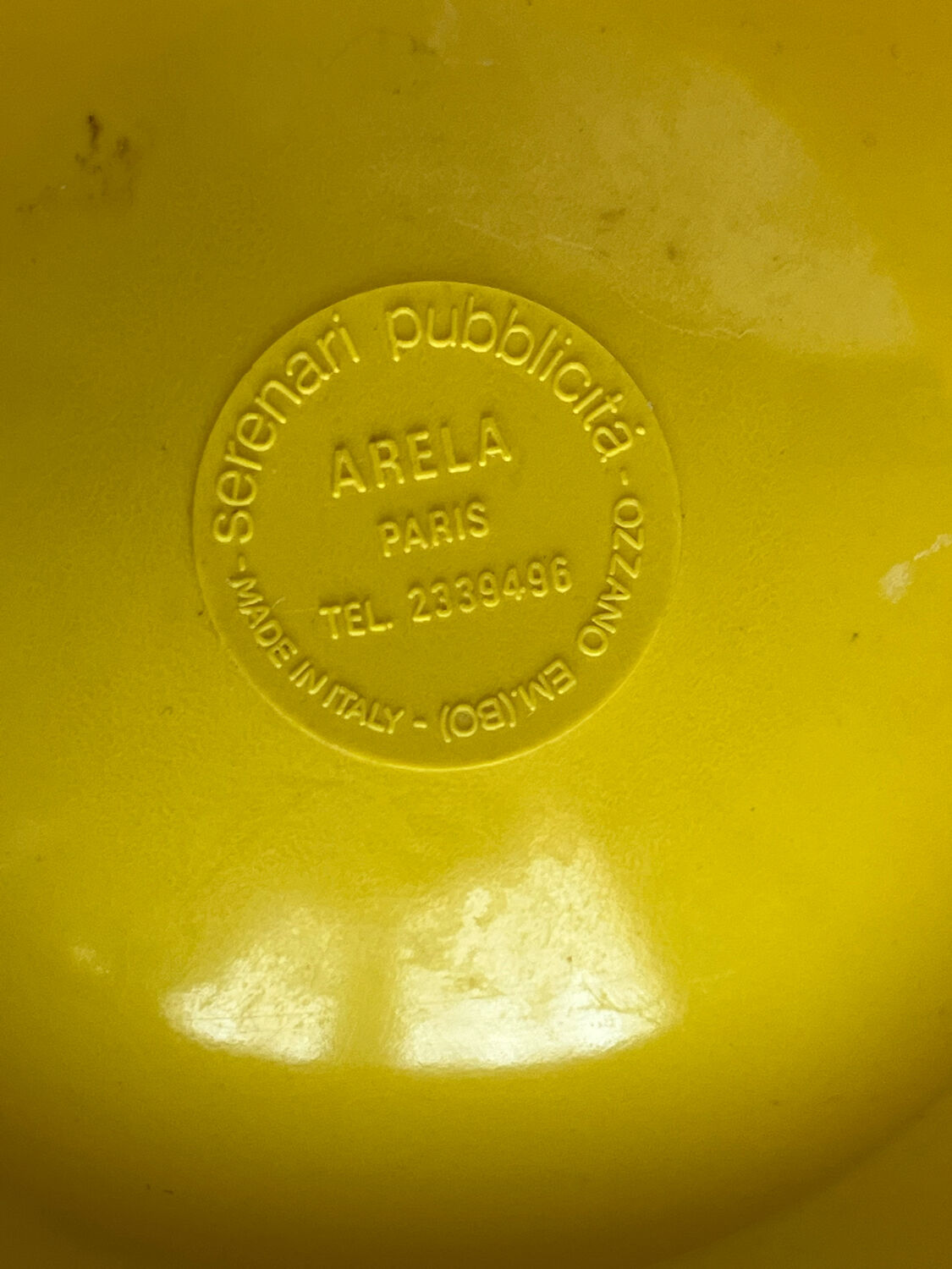 Vintage Ricard plastic ashtray