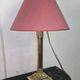 Empire-style lamp in gilded bronze