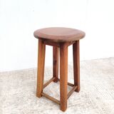 Low wooden stool FSC