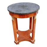 art deco pedestal table