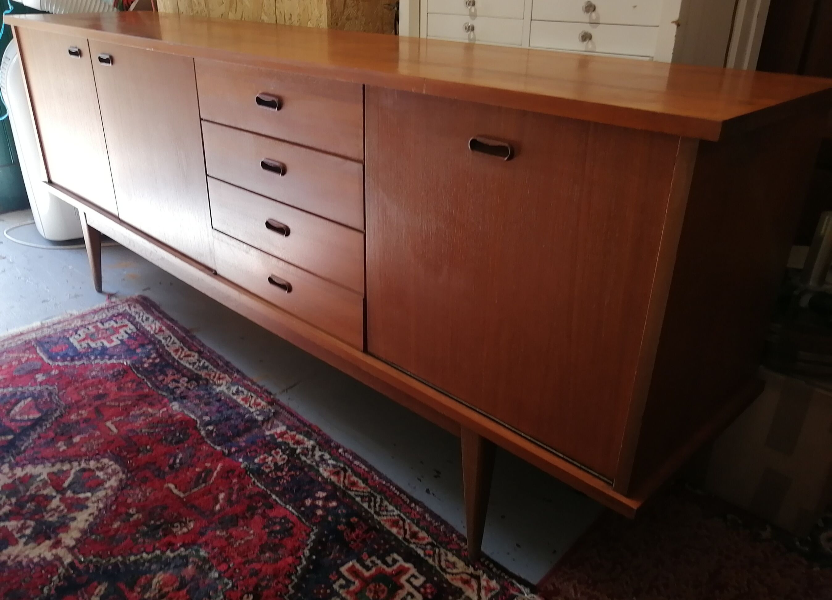 Enfilade scandinave teck années 60
