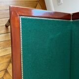 Table de jeux acajou