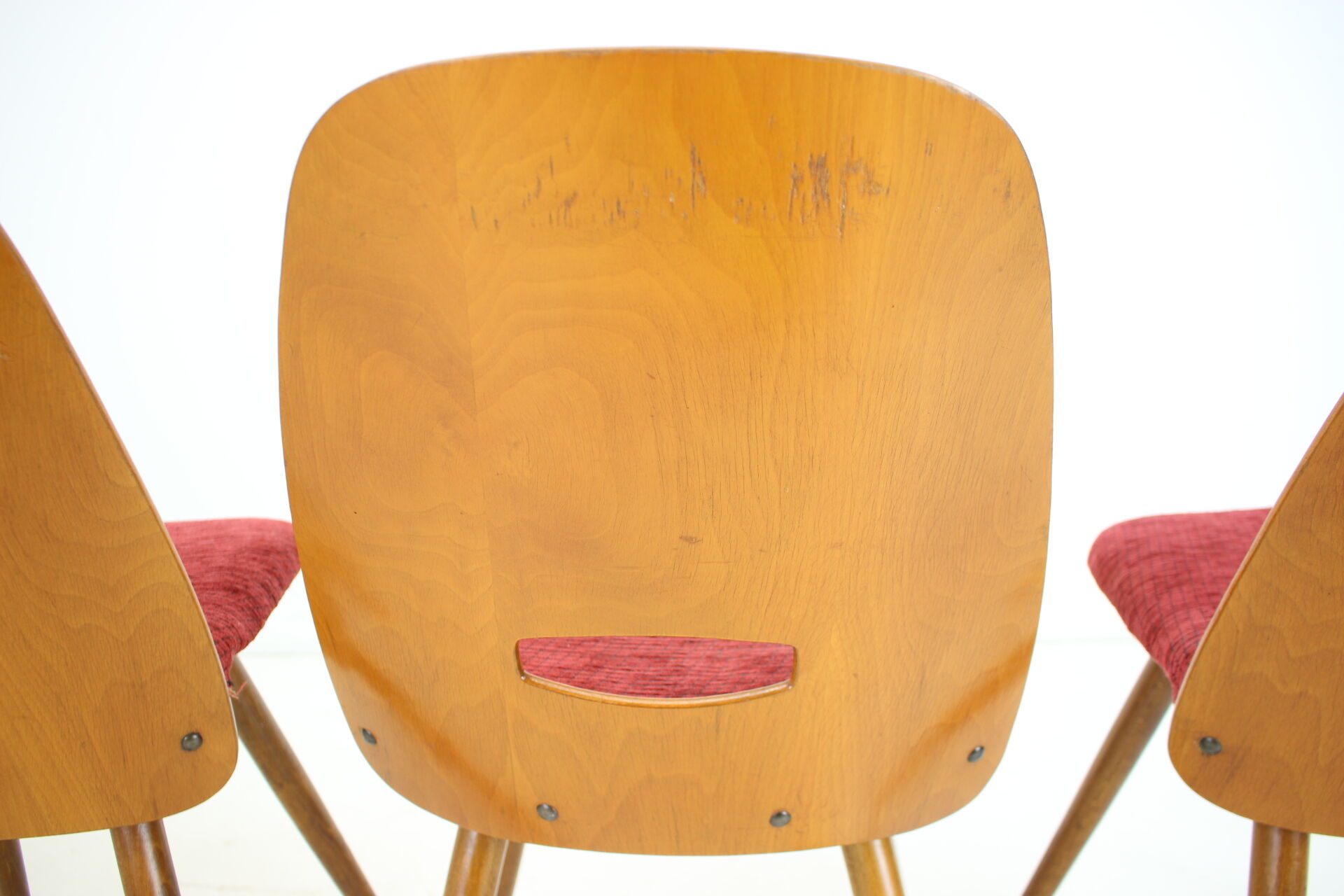 1960s dining chairs by Frantisek Jirak for Tatra, Set of 4