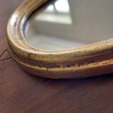 Gilded mirror of style Louis XV sober 32 X 22