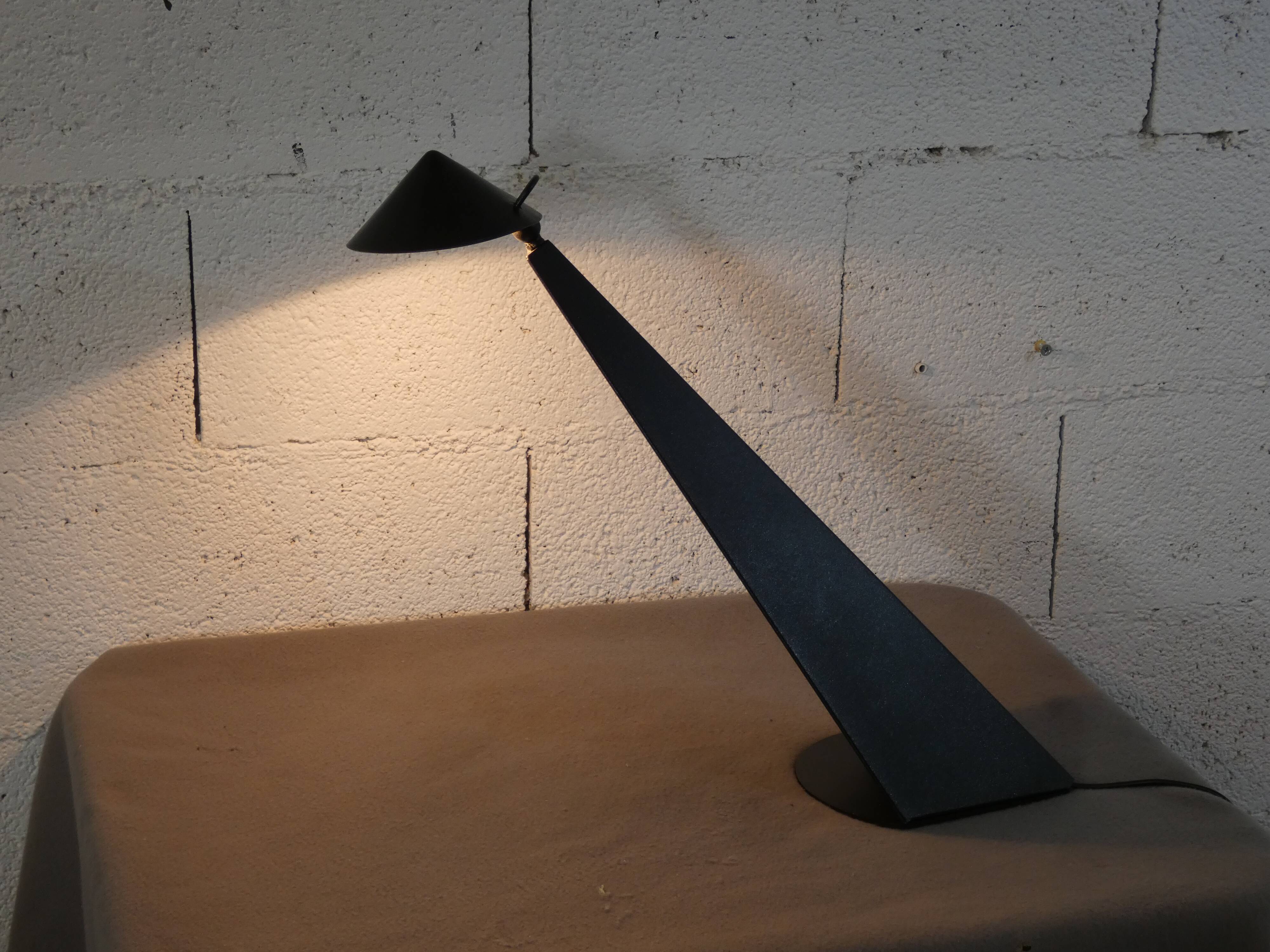 Toucan lamp by Patrice Bonneau published by Genexco 1980