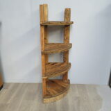 Rustic coniferous wood notch