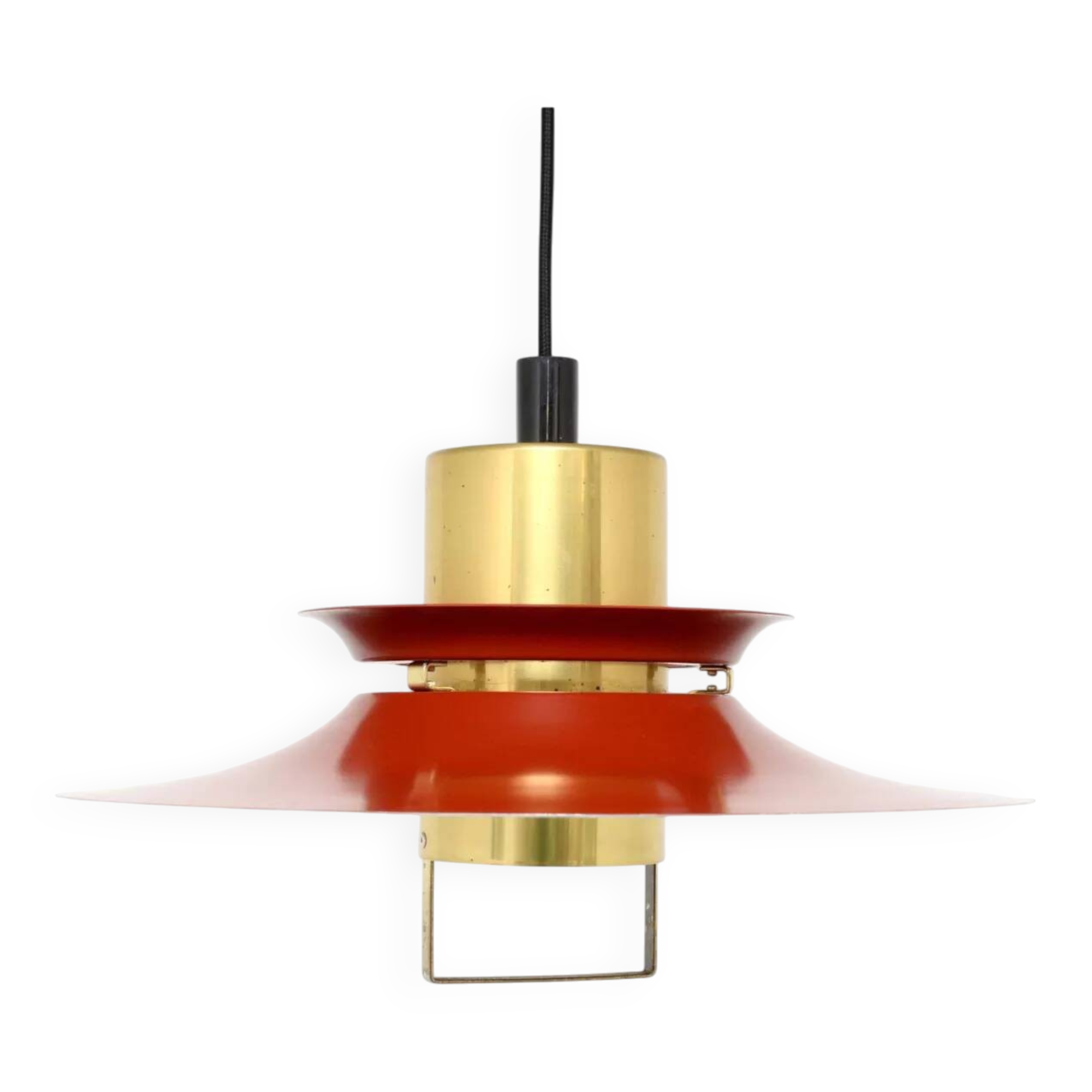 Burgundy vintage Vitrika, Denmark 1960s