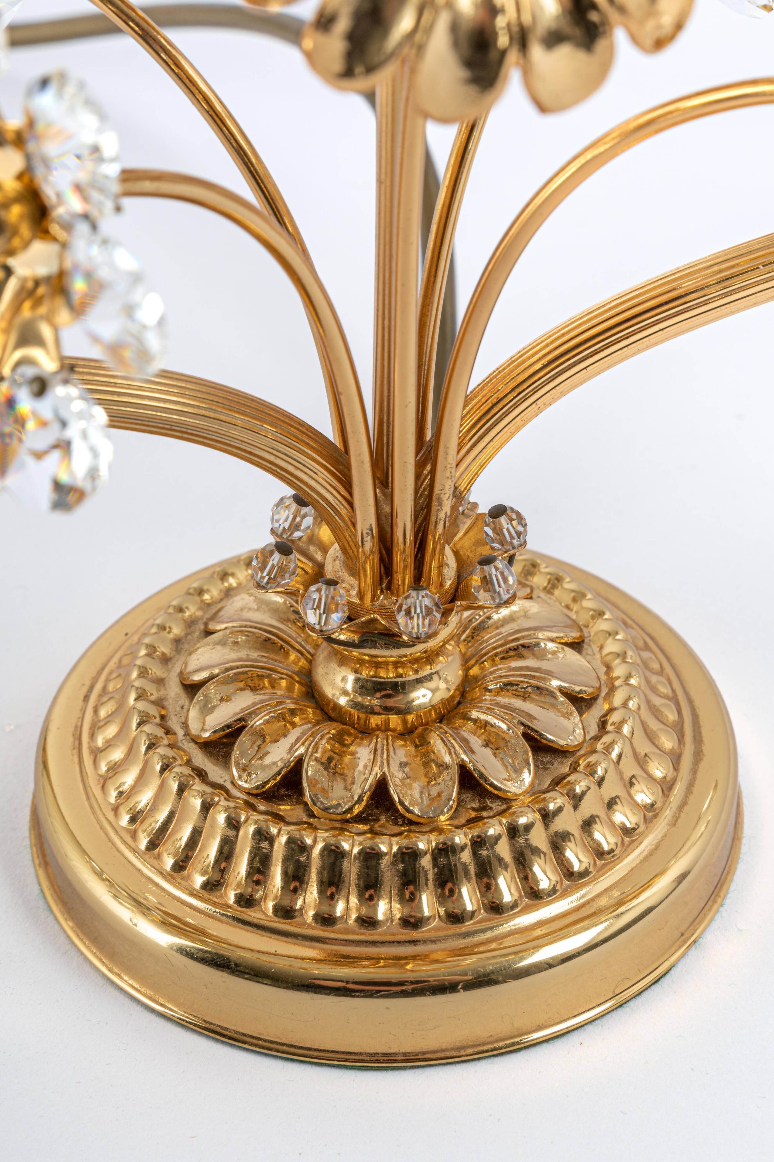 Beautiful small table lamp by Palwa, Germany, 1970s.