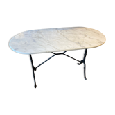 Table bistrot dessus marbre