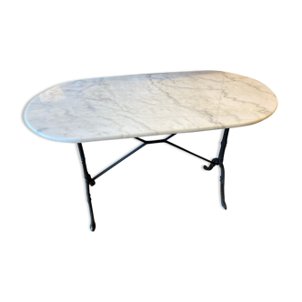Table bistrot dessus marbre