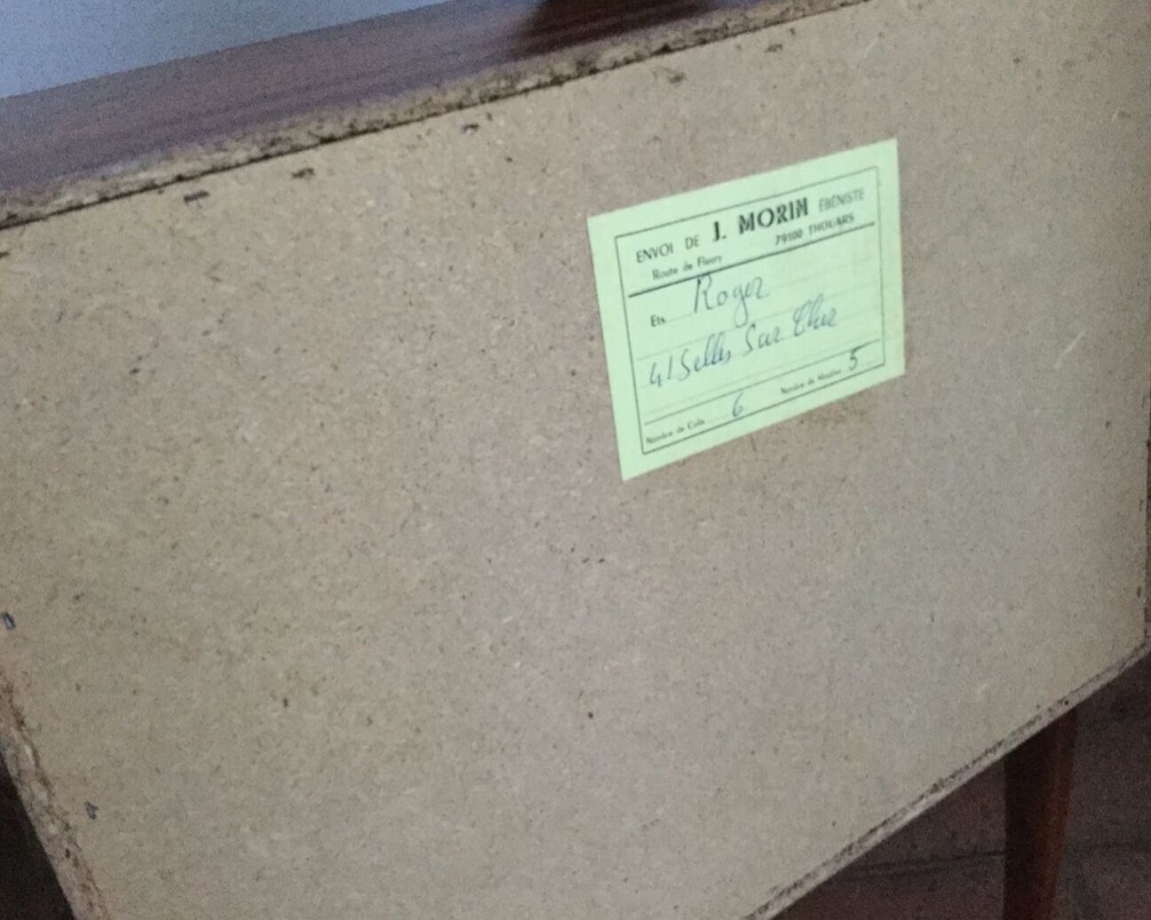 Bedside Scandinavian vintage from the 60s