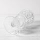 Vintage Clear Stem Glass Arabesque / Wine Goblet Baccarat / France / 1840s