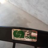 Set of 4 vintage Cidue chairs Italy 70s