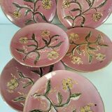 Barbotine style plates