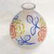Art Deco vase in primary colors