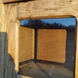 Parisian art deco wardrobe glazed