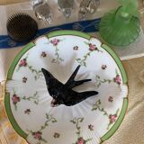 English porcelain cake dish