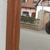 Old wooden mirror