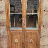 Vitrine Art déco en teck