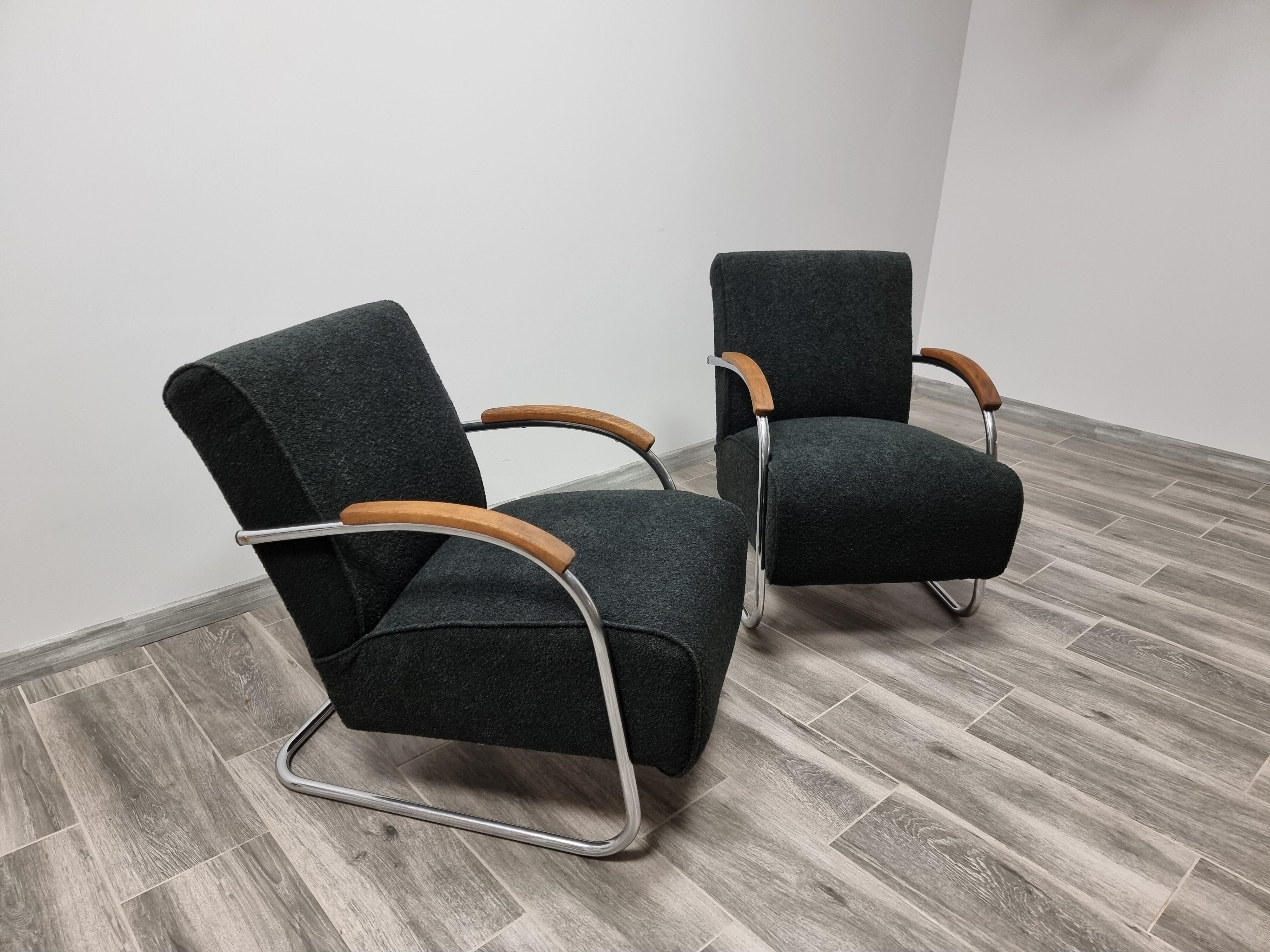 Bauhaus armchairs from Mücke Melder