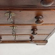 Mahogany partner desk English 19th century