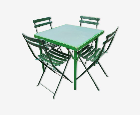 Salon de jardin vintage
