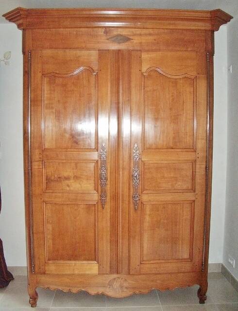 Armoire Merisier 18è Siècle Antiquité TBE