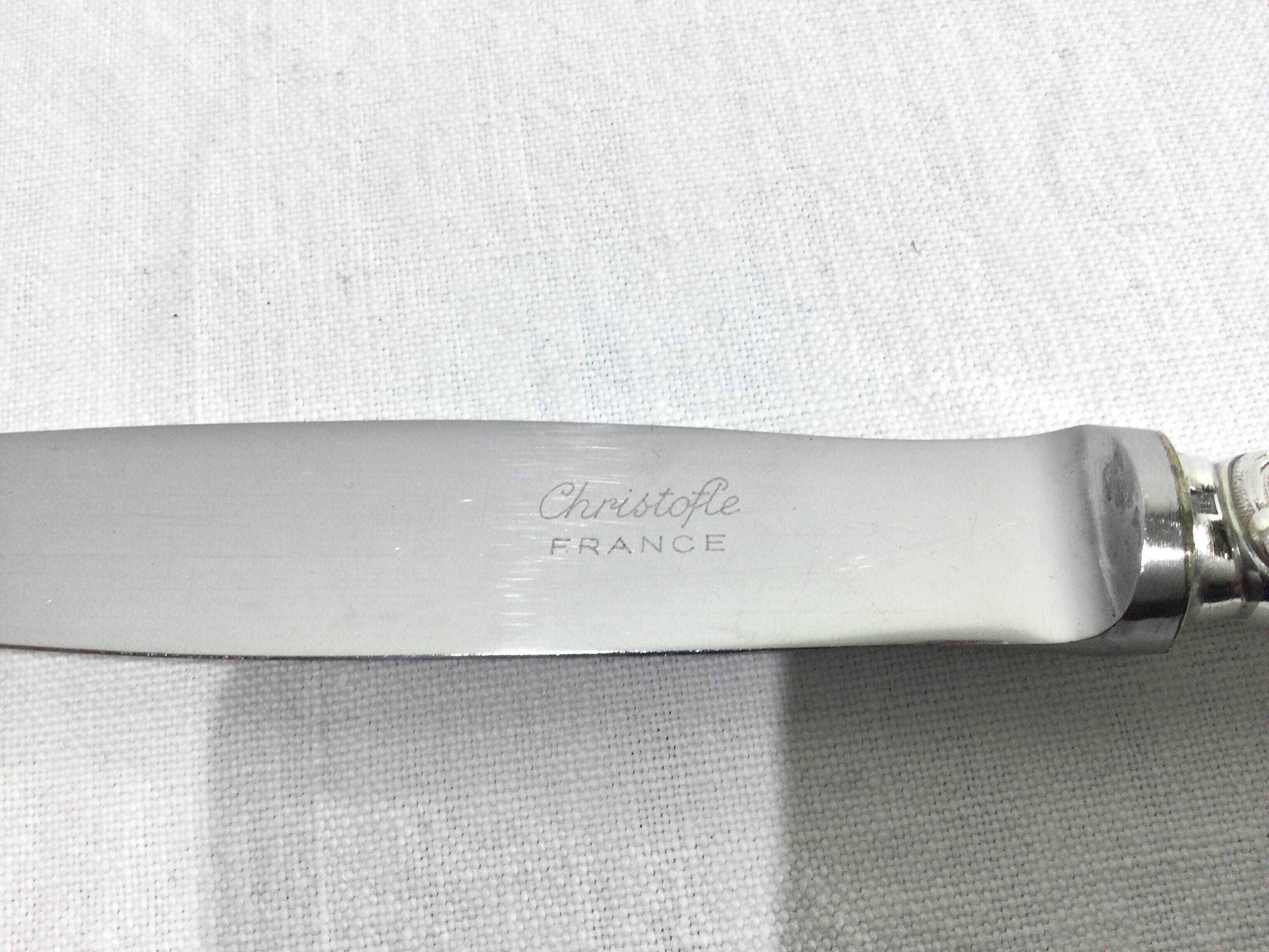 Christofle – 49-piece cutlery set Marly model