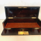 Blackened wooden glove box Napoleon III marquetry Boulle XIX century