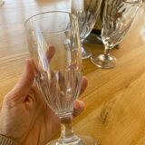 3 bistro glasses