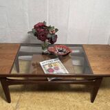 Mid century retro vintage teak coftee table by GPlan "Mad Man" 1960 Mi