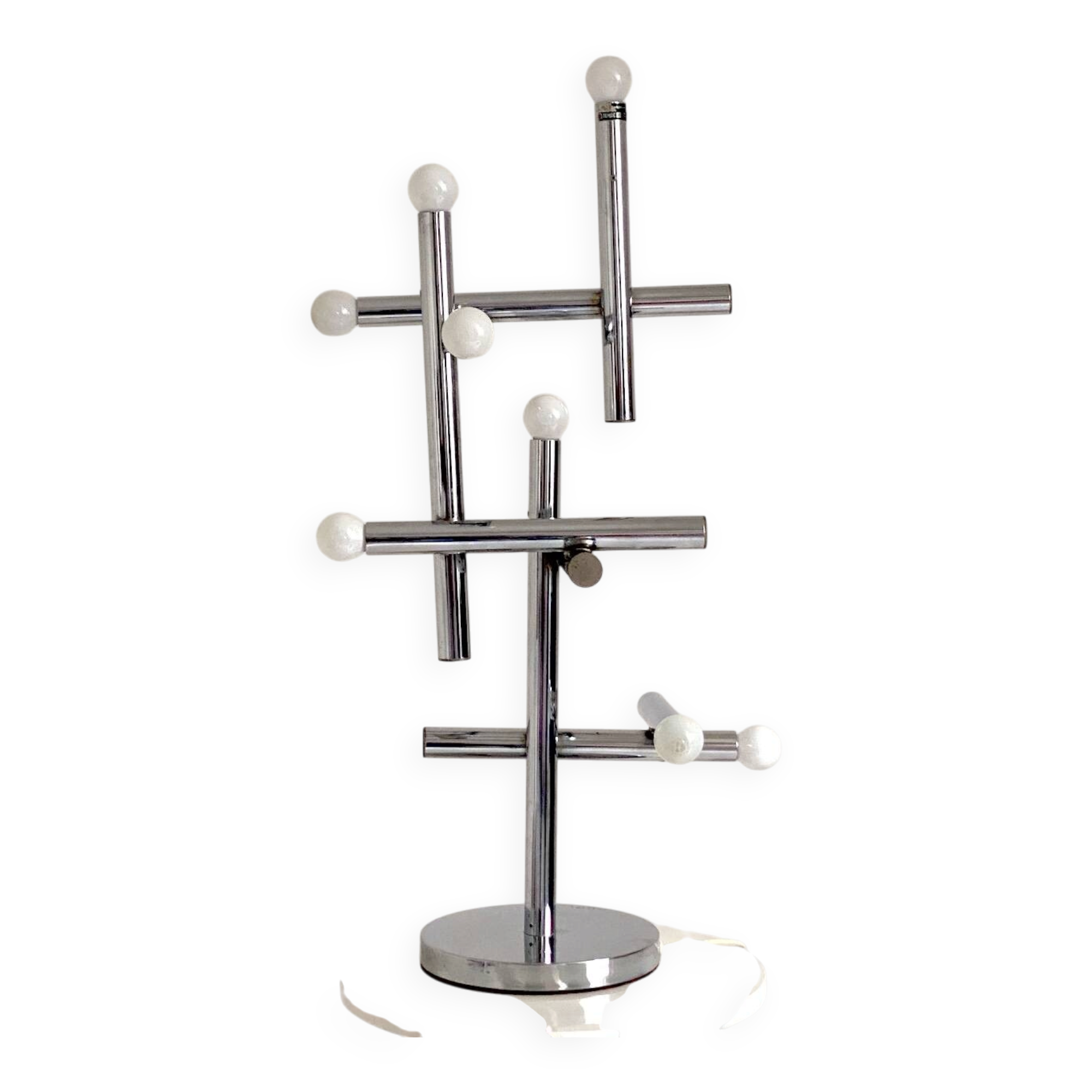 Temde Space Age lamp, vintage 1970s, made in Switzerland.