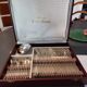 Housewife 37 pieces of silver metal silverware Saint Medard