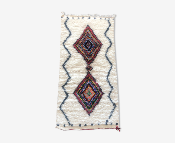 Tapis berbere marocain azilal 108x52 cm