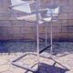 Italy 70's 2 leather bar stools